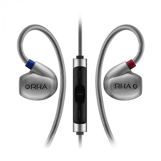 RHA T10i High fidelity, noise isolating in-ear headphone with remote and microphone