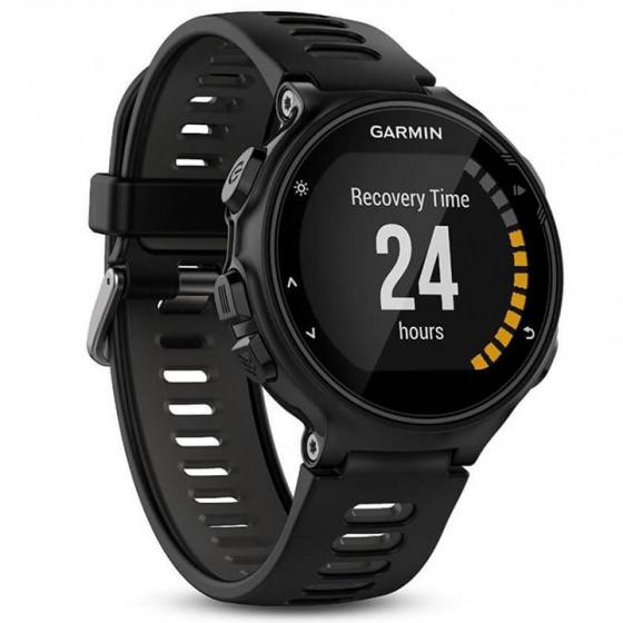 Garmin Forerunner 735XT GPS Multisport and Running Watch, Black/Grey