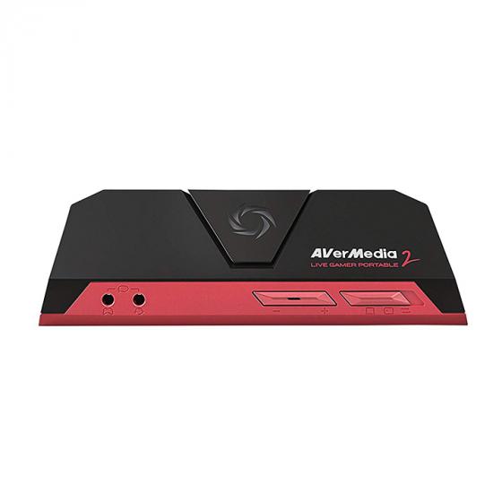 AVerMedia Live Gamer Portable 2 (LGP 2) YouTube & Twitch - Plug and play, Capture Card, Switch gameplay in 1080p60