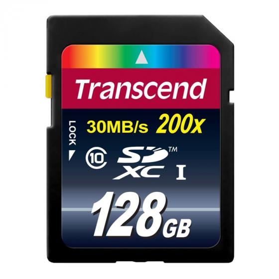 Transcend Premium 200X 128GB SDXCClass 10 Memory Card