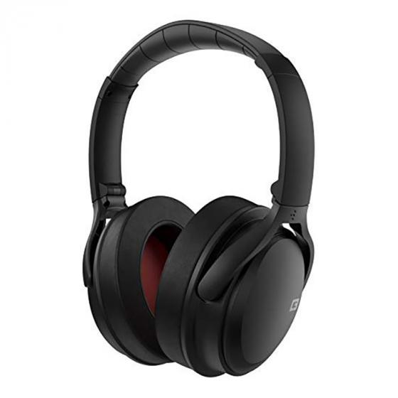 CB3 Audio HUSH Wireless Headphones with Active Noise Cancelling Technology (Black)