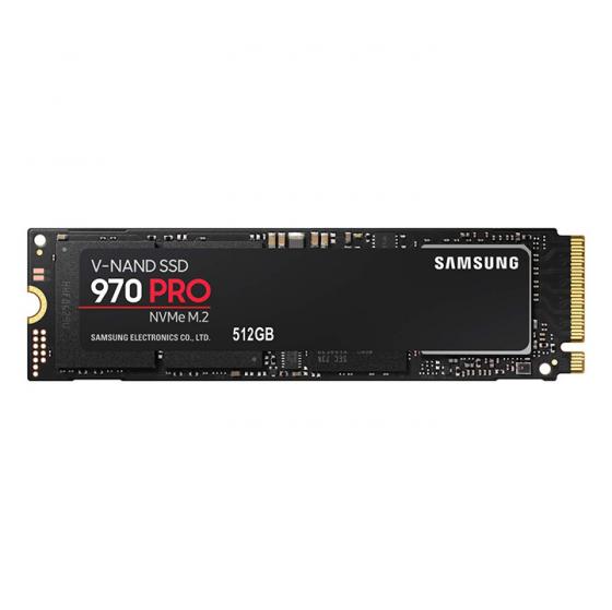 Samsung 970 PRO (MZ-V7P512BW) 512 GB V-NAND M.2 PCI Express Solid State Drive - Black