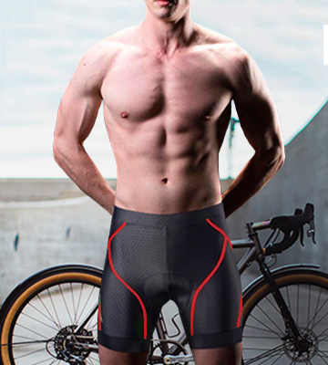 Review of Souke Sports Men's Cycling Underwear 4D Padded Breathable Bike