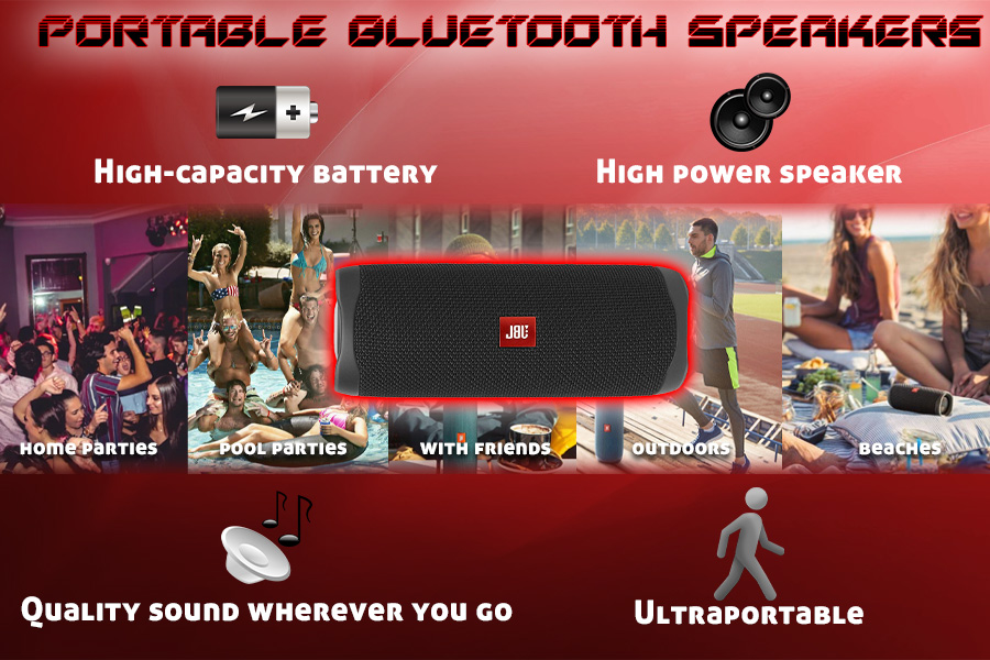 Comparison of Portable Bluetooth Speakers