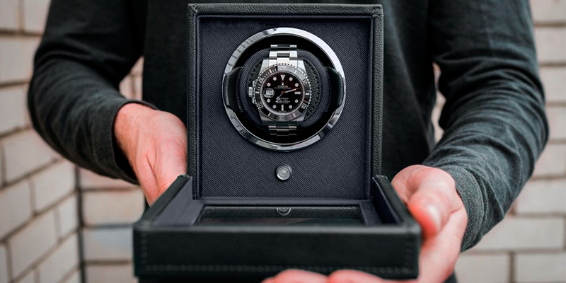 Review of Wolf (461117) Automatic Watch Winder for 1 Watch with Glass Cover