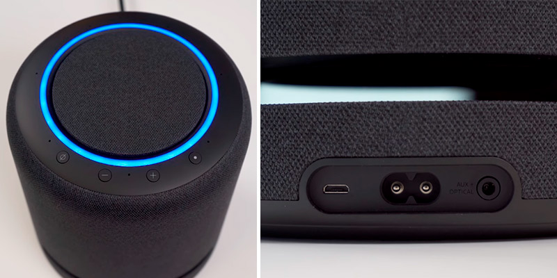 Amazon Echo Studio Voice Assistant Smart Speaker with Amazon Alexa in the use