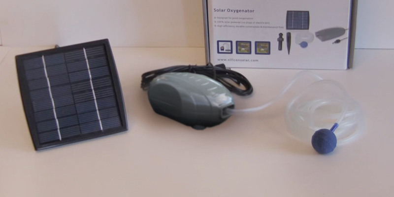 Review of PowerBee Perfect Pond Solar Power Oxygenator for Small to Medium Ponds,