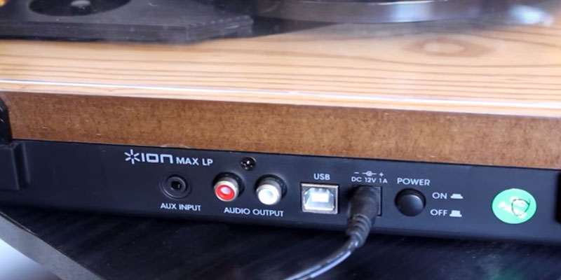 ION Audio Max LP 3-Speed Belt Drive Turntable with Built-In Speakers application - Bestadvisor
