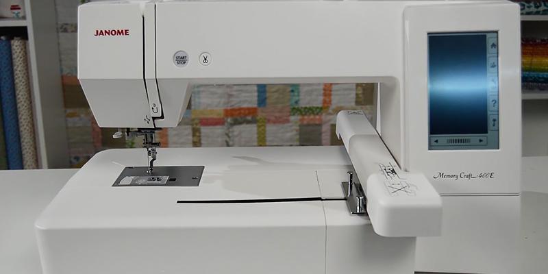 Review of Janome Memory Craft 400E Embroidery Machine