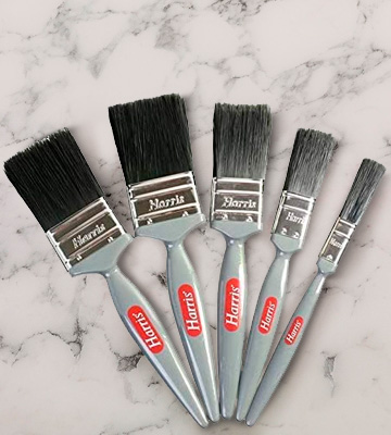 Review of Harris Set 5 Piece Gloss Decorating Paint Brushes