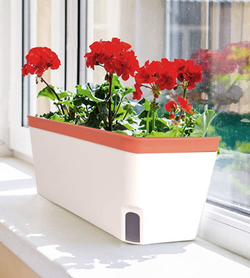 Review of OurWarm Set of 3 10.5 Inch Self Watering Plant Pots