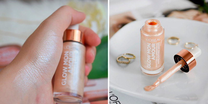 Review of L'Oreal Paris Glow Mon Amour Highlighting Drops Champagne