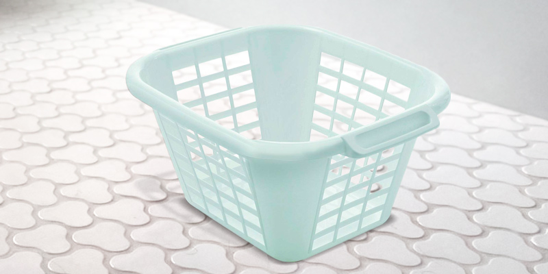 Review of Addis Square Laundry Basket Plastic, Ventilation Slots