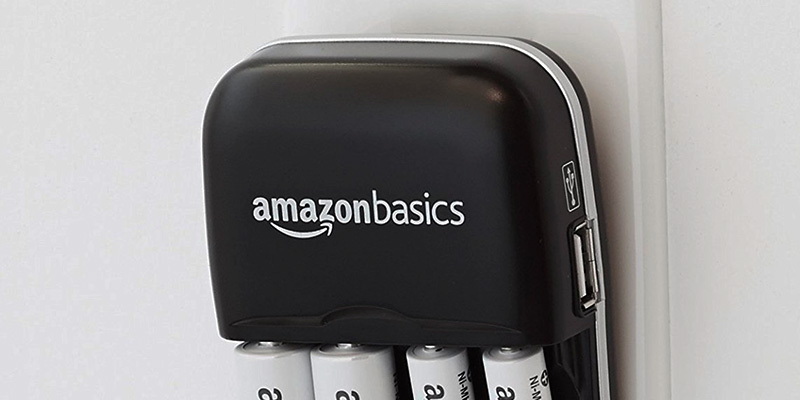 Review of AmazonBasics Battery Charger With USB Port