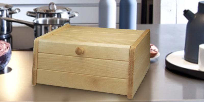 Review of Apollo Wood Drop Down Front Bread Bin