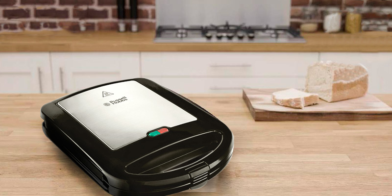 Russell Hobbs 24550 Deep Fill Sandwich Maker in the use