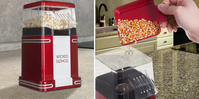 Review of WICKED GIZMOS New Retro PM1300 Popcorn Maker