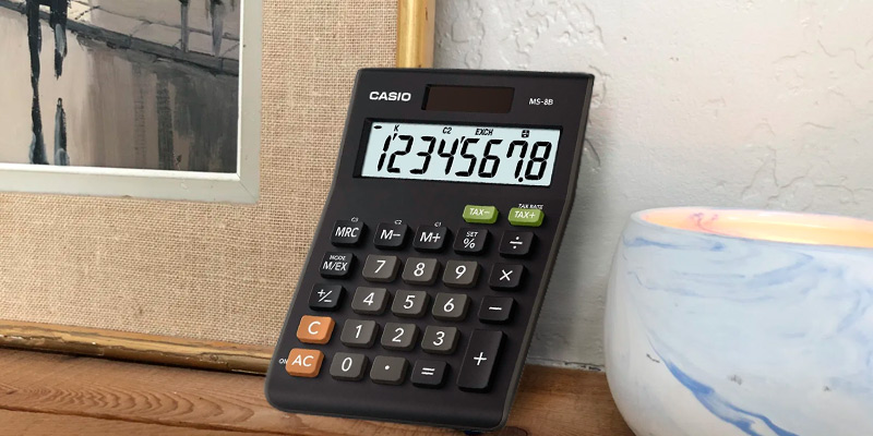 Review of Casio (MS-8B) Standard Function Desktop Calculator