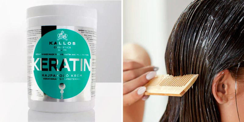 Review of Kallos 1000ml Keratin Hair Mask with Keratin and Milk Protein for Dry