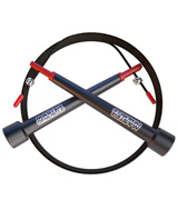 Master of Muscle 820103234979 Skipping Rope to Master Double Unders and Cross Fitness Training