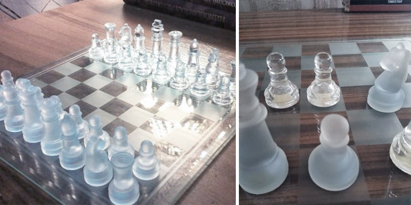 Review of Global Gizmos Glass Chess 2-in-1 Benross