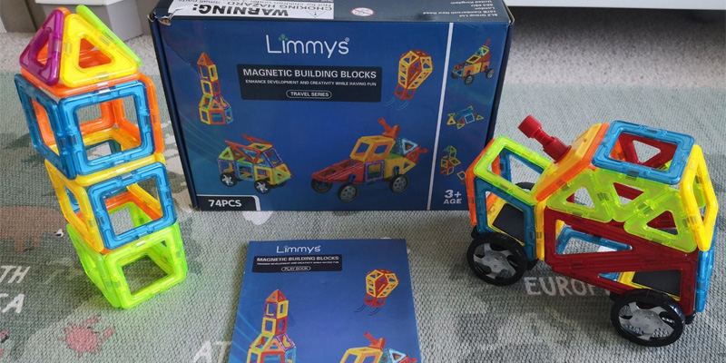 Review of Limmys 74 Pieces and an Idea Booklet Magnetic Building Blocks