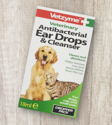 Review of Vetzyme Antibacterial Ear Drops and Cleanser