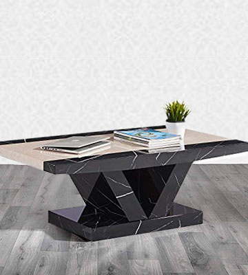 7Star Soni Marble Effect Solid Made MDF Coffee Table - Bestadvisor