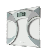 Salter 9141 WH3R Ultra Slim Analyser Bathroom Scale