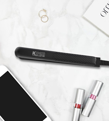 Review of KIPOZI Mini Size Travel Hair Straighteners For Short And Thin Hair Small Ceramic Straighteners Portable