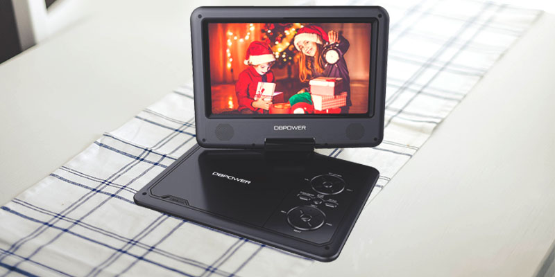 Review of DBPOWER 9.5'' Portable DVD Player
