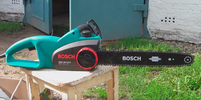 Review of Bosch AKE 40-19 S Electric Chainsaw
