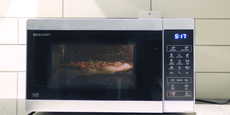 Review of Sharp YC-MG81U-S Digital Touch Control Microwave with 1100W Grill