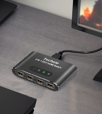 Review of Techole (HS301) 3-Port Aluminum HDMI Splitter with Remote Control