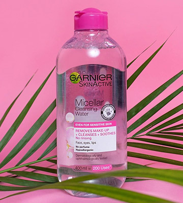 Review of Garnier Facial Cleanser Sensitive Skin Micellar Water