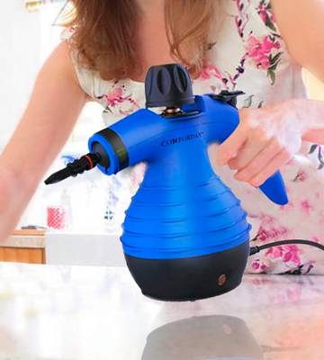 Review of Comforday 9-Piece Accessories Multi-Purpose Handheld Steam Cleaner