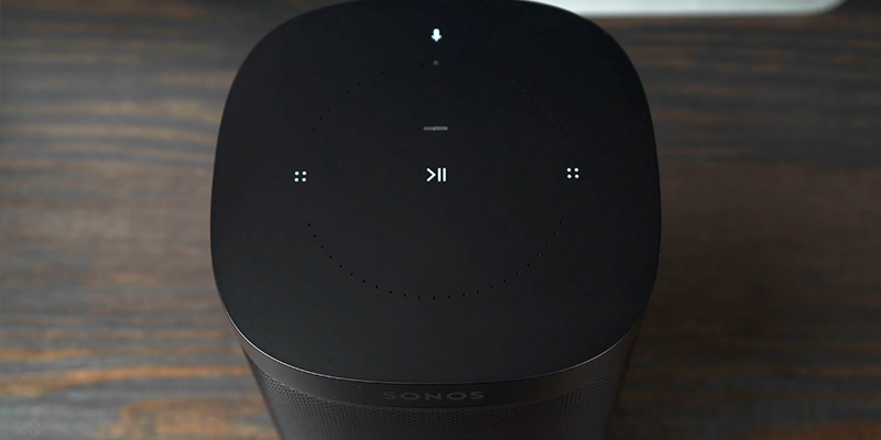 Sonos One (Gen 2) Voice Assistant Smart Speaker with Amazon Alexa in the use