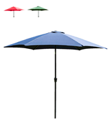 Alfresia Aluminium Wind up Garden Parasol Sun Shade Patio Outdoor Umbrella 3m