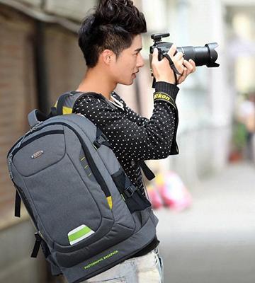 Review of YuHan Oxford Large Capacity Camera Backpack SLR/ DSLR Gadget Bag