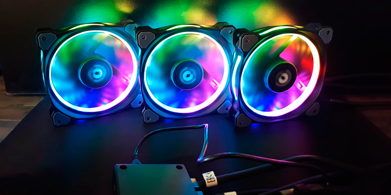 Review of Thermaltake (CL-F063-PL12SW-A) 120mm RGB Case Fans (Pack of 3)