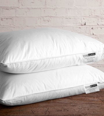Review of Homescapes Standart Duck Feather Pillows