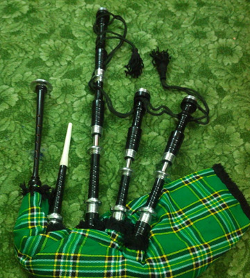 Review of Tartan City Highland Bagpipe with Silver Plain Mounts