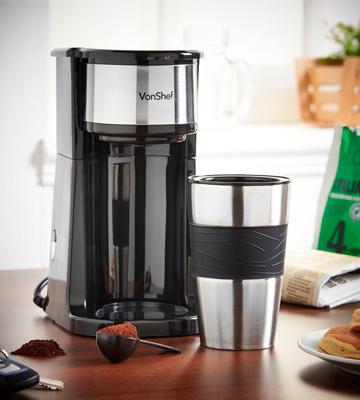 Review of VonShef 13/166 Personal Filter Coffee Maker