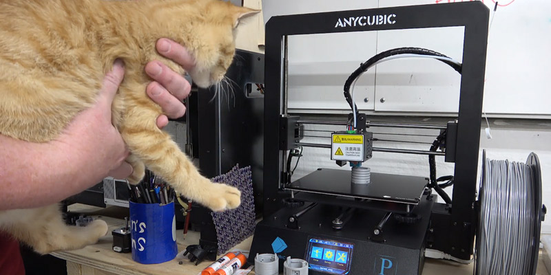 Anycubic Mega Pro, 2 in 1 3D Stereo Printer & Laser Engraving in the use