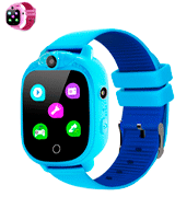 PROGRACE 1.5 inch Touch LCD Kids Smart Watch