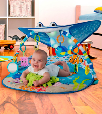 Review of Bright Starts Finding Nemo Ocean Baby Activity Gym and Play Mat