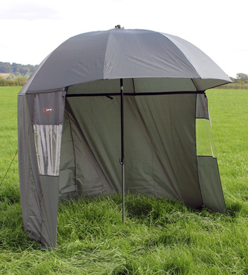 Review of Ultra Fishing Angling 2.2m Umbrella with Zip Sides Windows Brolly