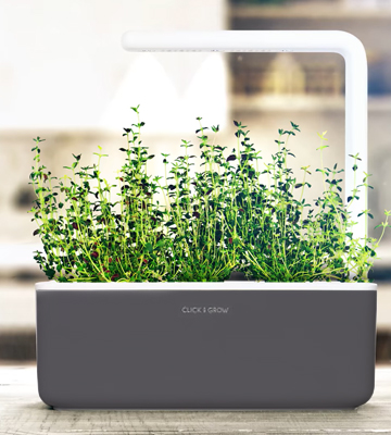 Review of Click & Grow SGS8UNI Indoor Herb Garden Kit with Grow Light