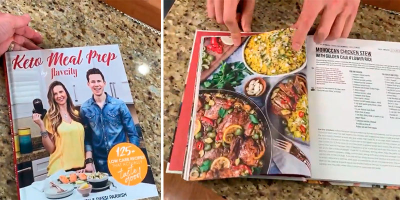 Review of Bobby Parrish, Dessi Parrish Keto Meal Prep by FlavCity: 125+ Low Carb Recipes That Actually Taste Good