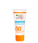 Garnier Ambre Solaire Sensitive Face and Neck Sun Cream SPF50+